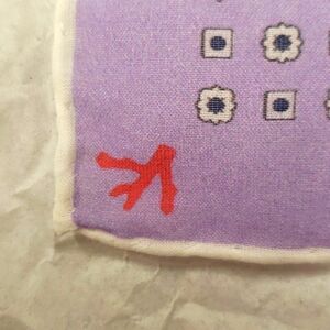 Isaia Purple Pocket Square